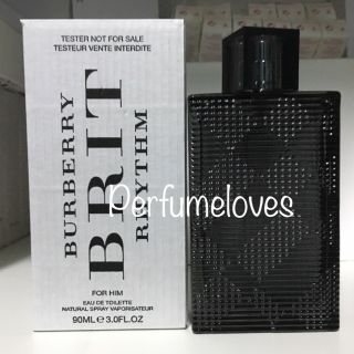 (แท้100%)  Burberry Brit rhtym for him edt 90ml กล่องเทสเตอร์ per9