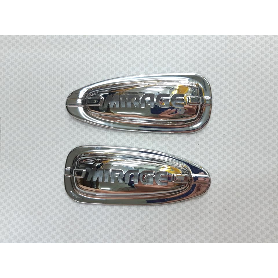 ภาพหน้าปกสินค้าครอบไฟเลี้ยวข้างแก้ม SIDE VENT MITSUBISHI MIRAGE ปี 2012-2019 จากร้าน dnapa บน Shopee