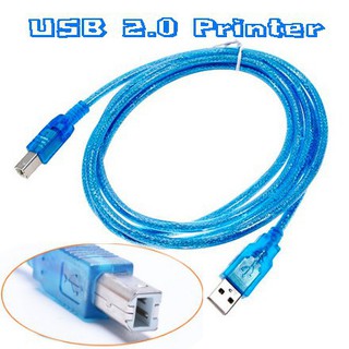 สาย ปริ้นเตอร์ USB Printer Cable USB 2.0 มีความยาว 1.8 / 3 / 5 / 10 เมตร