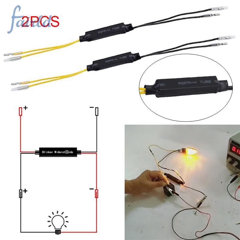 Indicator Resistors 26Ω Accessories Lighting Parts Kit Set LED Load Flash Blinker 21W 2pcs Motorcycle Turn Signal
