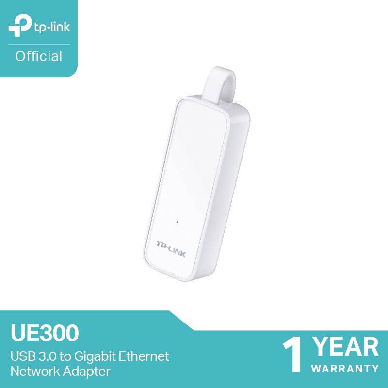 ภาพหน้าปกสินค้าTP-Link UE300 แปลง USB ให้เป็นช่องแลน (USB 3.0 to Gigabit Ethernet Network Adapter)
