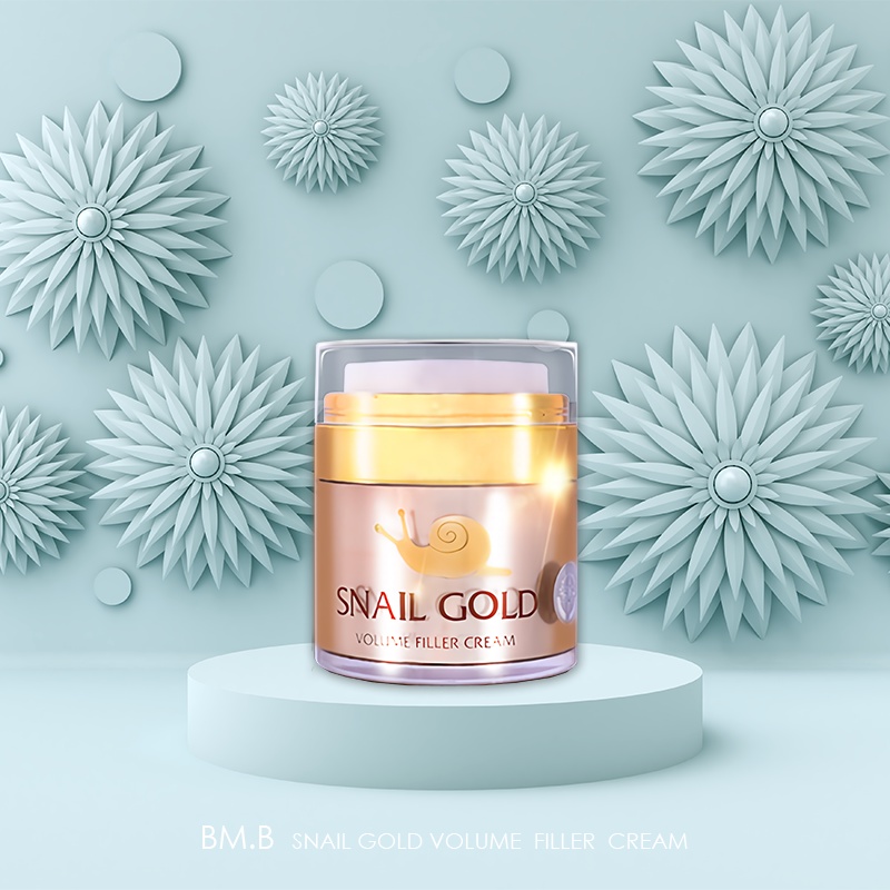 snail-gold-volume-filler-50g-ครีมหน้าขาวใสตึงกระชับสูตรเมือกหอยทากเกาหลีเข้มข้นผสมทองคำบริสุทธิ์