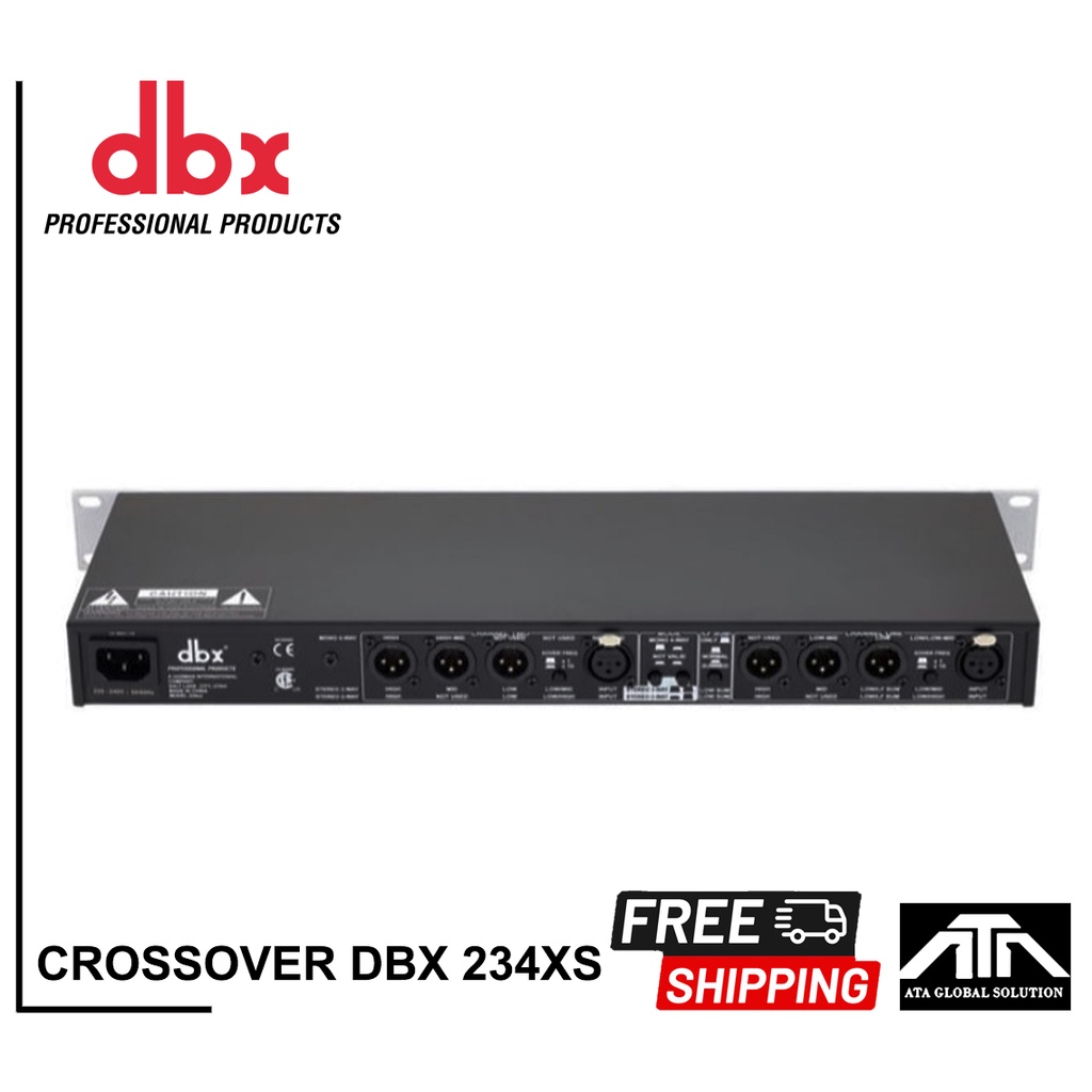 ฟรีค่าส่ง-แท้มหาจักร-dbx-234xs-crossover-ดีบีเอ๊กส์-cossover-234-xs-ครอสโอเวอร์-234-ครอส2-3ทาง-ครอสตัดเสียง