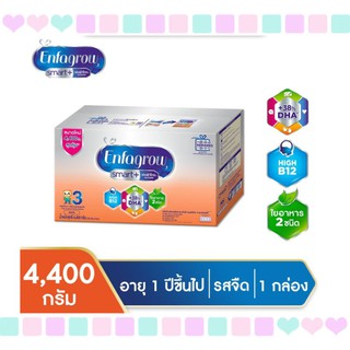 ภาพหน้าปกสินค้า<1กล่อง>Enfagrow Smart+ เอนฟาโกร สมาร์ทพลัส สูตร3 รสจืด ขนาด4400กรัม (550 กรัม 8ซอง) ซึ่งคุณอาจชอบสินค้านี้