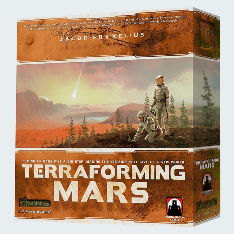 ภาพหน้าปกสินค้าTerraforming Mars Board Game (ภาษาอังกฤษ) - บอร์ดเกม พลิกพิภพดาวอังคาร จากร้าน yourtoys บน Shopee