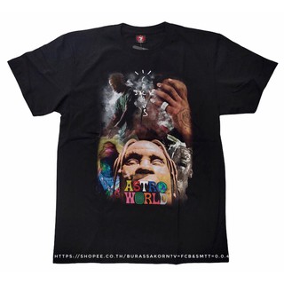 เสื้อยืดโอเวอร์ไซส์เสื้อยืดTRAVIS SCOTT cactusjack astroworldS-3XL