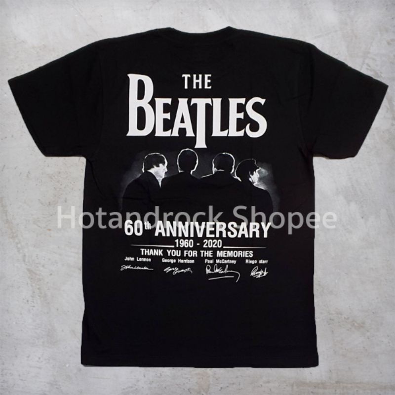 เสื้อยืดผ้าฝ้ายพรีเมี่ยม-เสื้อวง-the-beatles-tdm-1740-hotandrock