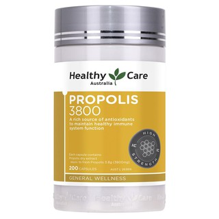 ภาพหน้าปกสินค้าHealthy care propolis 3800 mg จำนวน 200 เม็ด Exp.03/2025 ที่เกี่ยวข้อง