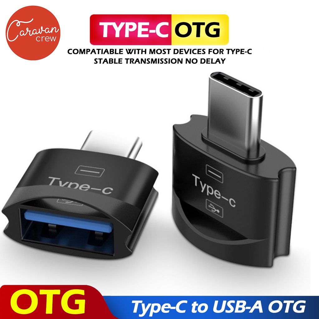 ราคาและรีวิวType-C to USB OTG USB-A USB-C Caravan Crew connector