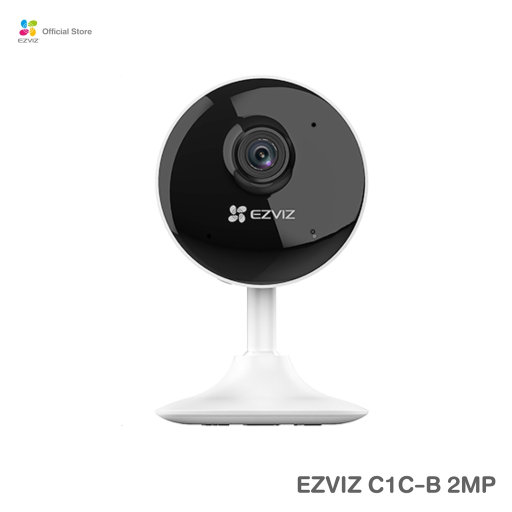 ภาพหน้าปกสินค้าEzviz (2MP) รุ่น C1C-B 1080P Wi-Fi PT Camera H.265 : กล้องวงจรปิดภายในบ้านของคุณให้ปลอดภัยอย่างเต็มรูปแบบ (EZV-C1C-F0-1E2WF) จากร้าน ezviz_official_shop บน Shopee