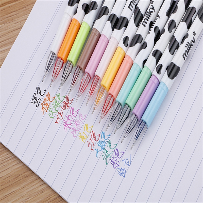ชุดเครื่องเขียน-ปากกาเจล-ประดับเพชร-ลายการ์ตูนน่ารัก-สีสันสดใส-สไตล์เกาหลี-จํานวน-1-ชิ้น