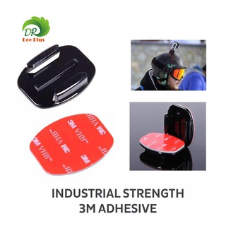 Arc Flat Plane 3M Glue Adhesive Fixed Base Mount Helmet Accessories set - โค้งมนเครื่องบิน 3M กาวกาวคงที่แท่นยึด