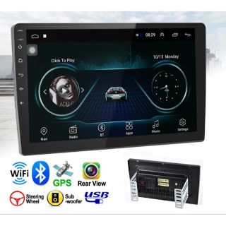 ภาพหน้าปกสินค้า2 Din Android 10 9 นิ้ว เครื่องเสียงรถยนต์ Quad Core Touch วิทยุ WIFI GPS ที่เกี่ยวข้อง