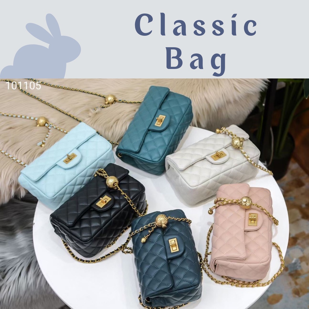 พร้อมส่ง-กระเป๋าหนังแท้-รุ่น-classic-by-babybuff