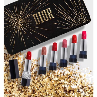 พร้อมส่ง ของแท้ 100% !! ลิปเซ็ตดิออร์แบบแยกขาย DIOR ROUGE HAPPY 2020 LIP SET อ่านรายละเอียดอ่อนกดสั่งซื้อ