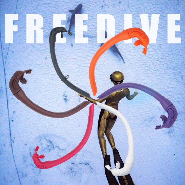 ภาพหน้าปกสินค้าTooke Freediving Snorkel สนอคเกิลฟรีไดฟ์ พับเก็บได้
