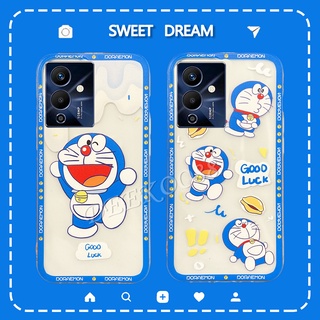 2022 New เคสโทรศัพท์ Infinix Note 12 Pro 5G VIP NFC 11 G96 G88 4G Casing Cartoon Cute Doraemon Phone Case Softcase TPU Back Cover เคส Note12 12Pro Note12Pro 12VIP Protective Case