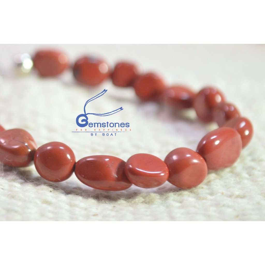 gemstones-by-boat-สร้อยข้อมือ-เรด-แจสเปอร์-red-jasper-ขนาดข้อมือ-16-23-เซนติเมตร