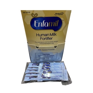 สินค้า เอนฟามิล ฮิวแมน มิลค์ ฟอติไฟเออร์  ( Enfamil HUman milk fortifier) 10 ซอง exp9/24