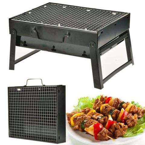 mini-bbq-เตาย่างบาบีคิว-เตาย่างแบบพกพา-เตาย่างใช้ถ่าน-เตาสำหรับปาร์ตี้ขนาด-กว้าง-29-x-ยาว-36-x-สูง-6-8-cm