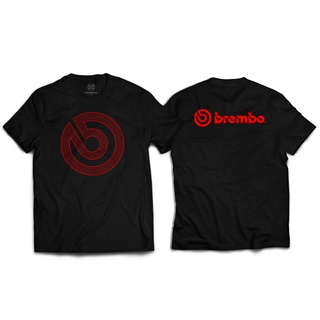 HH เสื้อซิ่ง BREMBO งานสกรีนพรีเมี่ยม ใส่สบายไม่ร้อน เสื้อยืด เสื้อยืดผ้าฝ้าย