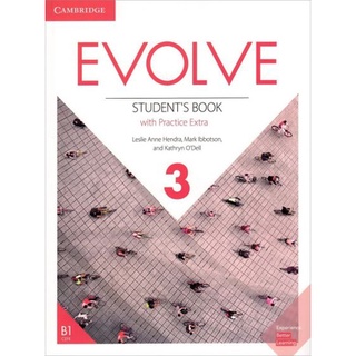 DKTODAY หนังสือ (มี code online) EVOLVE 3:SB.WITH PRACTICE EXTRA