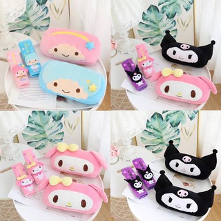 สินค้า หมอนรองคอในรถและที่หุ้มเบลท์belt  sanrio mymelody , kuromi ,little twin star