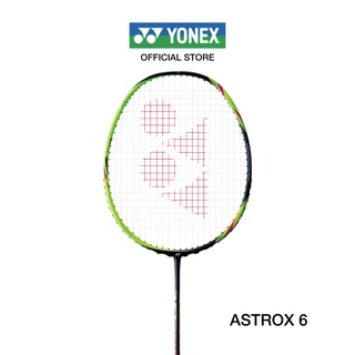 สินค้า YONEX ASTROX 6 ไม้แบดมินตัน น้ำหนัก 4U G5 เหมาะสำหรับผู้เล่นทักษะเริ่มต้นถึงระดับกลาง ก้านอ่อน แถมฟรีเอ็น BG65