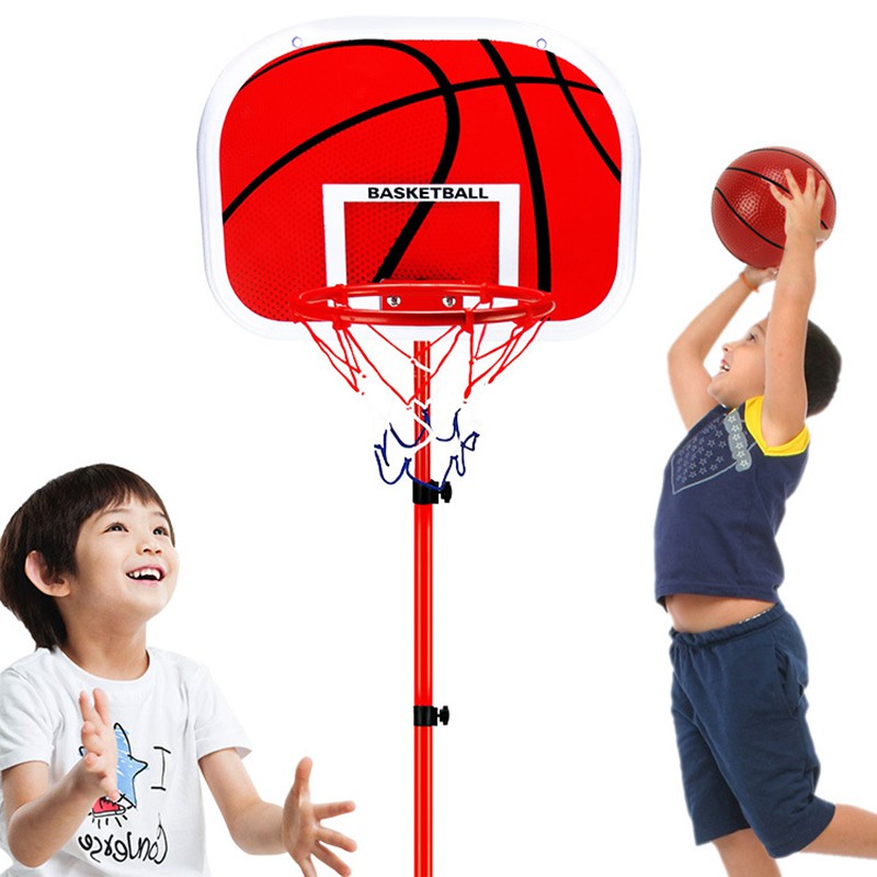 ภาพหน้าปกสินค้าChildren basketball สามารถปรับ1.65 เมตร3 ลูกบอล จากร้าน starisland บน Shopee