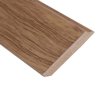 MDF CROBERN 9.5 x 245 x 1.6 cm. OAK SKIRT บัวพื้น MDF CROBERN 9.5x245x1.6 ซม. สี OAK ไม้บัวและอุปกรณ์ อุปกรณ์ตกแต่งพื้นแ