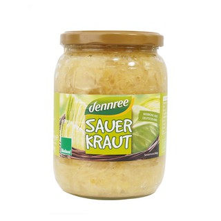 สินค้า Natural Efe | dennree - Organic Sauerkraut | กะหล่ำปลีดอง ออแกร์นิค 650g