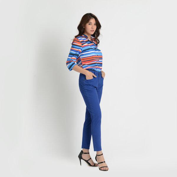 gsp-กางเกงยีนส์-กางเกงผู้หญิง-skinny-magic-color-jeans-กางเกงจีเอสพี-กางเกงยีนส์ขายาว-ผ้ายีนส์-สีฟ้า-pt5mbu