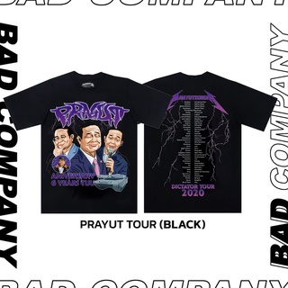 เสื้อยืดใหม่ 2022Bad girl เวอร์ชั่นการ์ตูน เสื้อทัวร์สกรีนลาย "anniversary 6 year" เสื้อยืดการเมือง เสื้อลุงตู่L XL  XXL