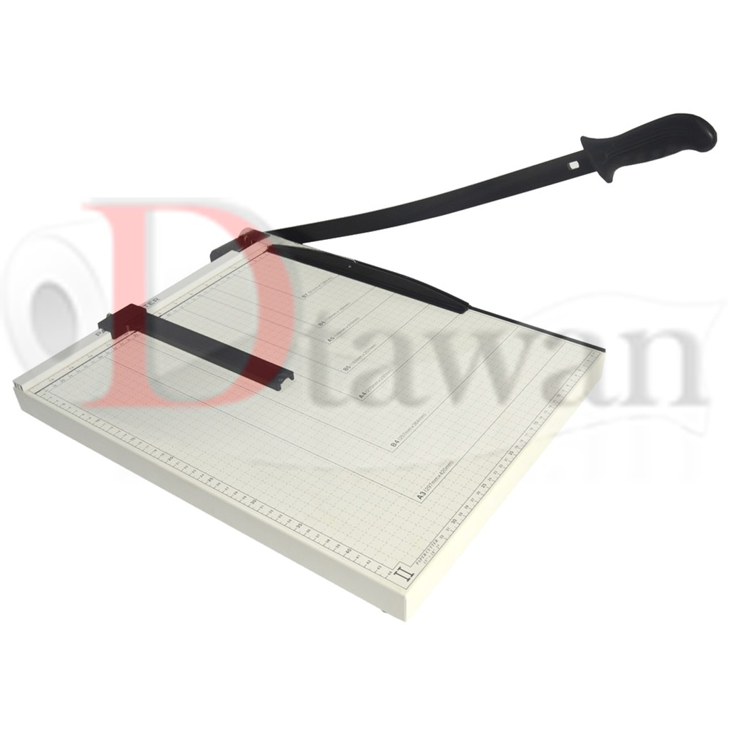dtawan-เครื่องตัด-กระดาษ-ฐานเหล็ก-a3-15นิ้วx18นิ้ว-ตัดกระดาษและภาพถ่ายทั่วไป-มีดตัดคม-คุณภาพดี-ราคาถูก
