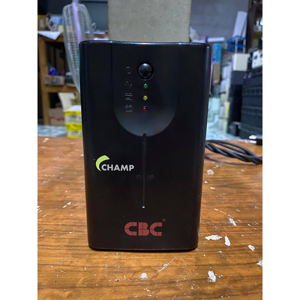 ภาพหน้าปกสินค้าเครื่องสำรองไฟ CBC UPS (850 Va/320 Watt) (900 Va/360 Watt) (850 Va/400 Watt) (1000 Va/400 Watt) สินค้า Used สินค้ามือ 2 จากร้าน meaw_meaw_shop_127 บน Shopee