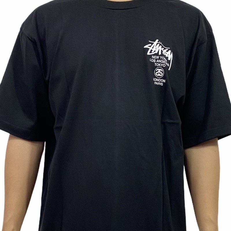 t-shirt-เสื้อยืดคอกลม-stussy-ลายทหารs-5xl