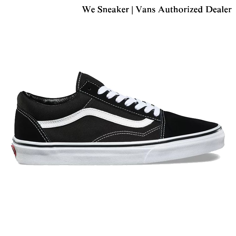 ราคาและรีวิวVANS Old Skool (Classic) - Black รองเท้า VANS การันตีของแท้ 100% VANS Authorized Dealer WeSneaker