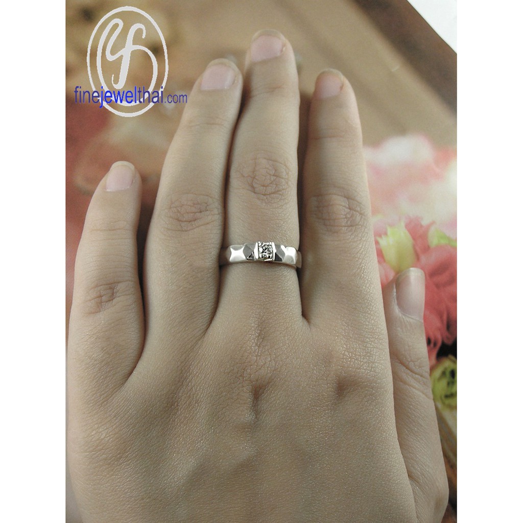 finejewelthai-แหวนเพชรcz-แหวนเงินแท้-เพชรสังเคราะห์-r1252cz-r1253cz-r1254cz