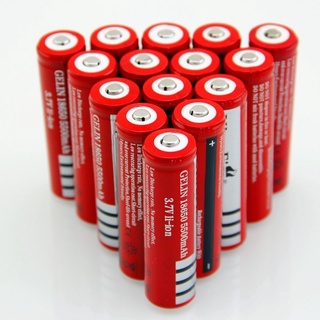 [1pcs]Ultrafire Ultrafire ถ่านชาร์ต รุ่น UltraFire 18650 3.7V 3300 mAh (สีแดง)