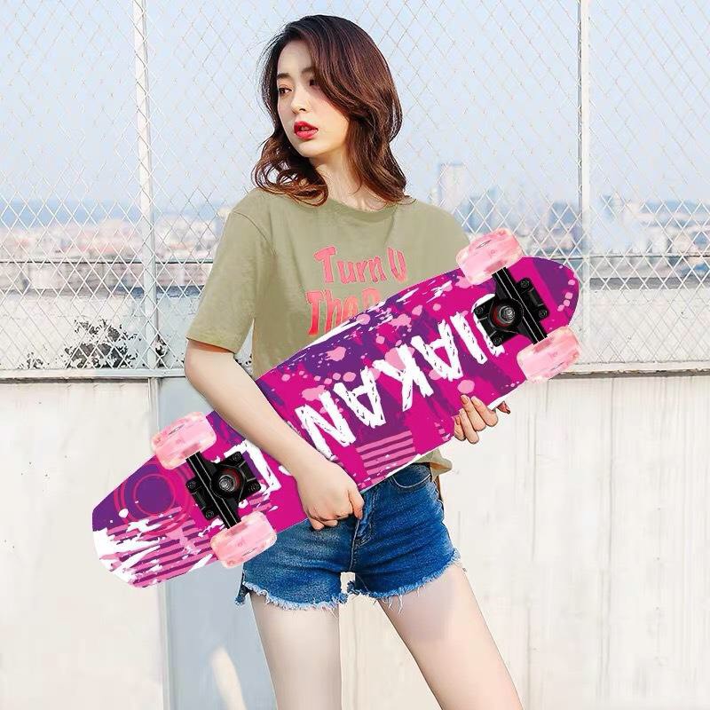 skateboard-skateboard-สเก็ตบอร์ด-สเก็ตบอร์ดผู้ใหญ่-ทรงปลา-68-เซนติเมตร