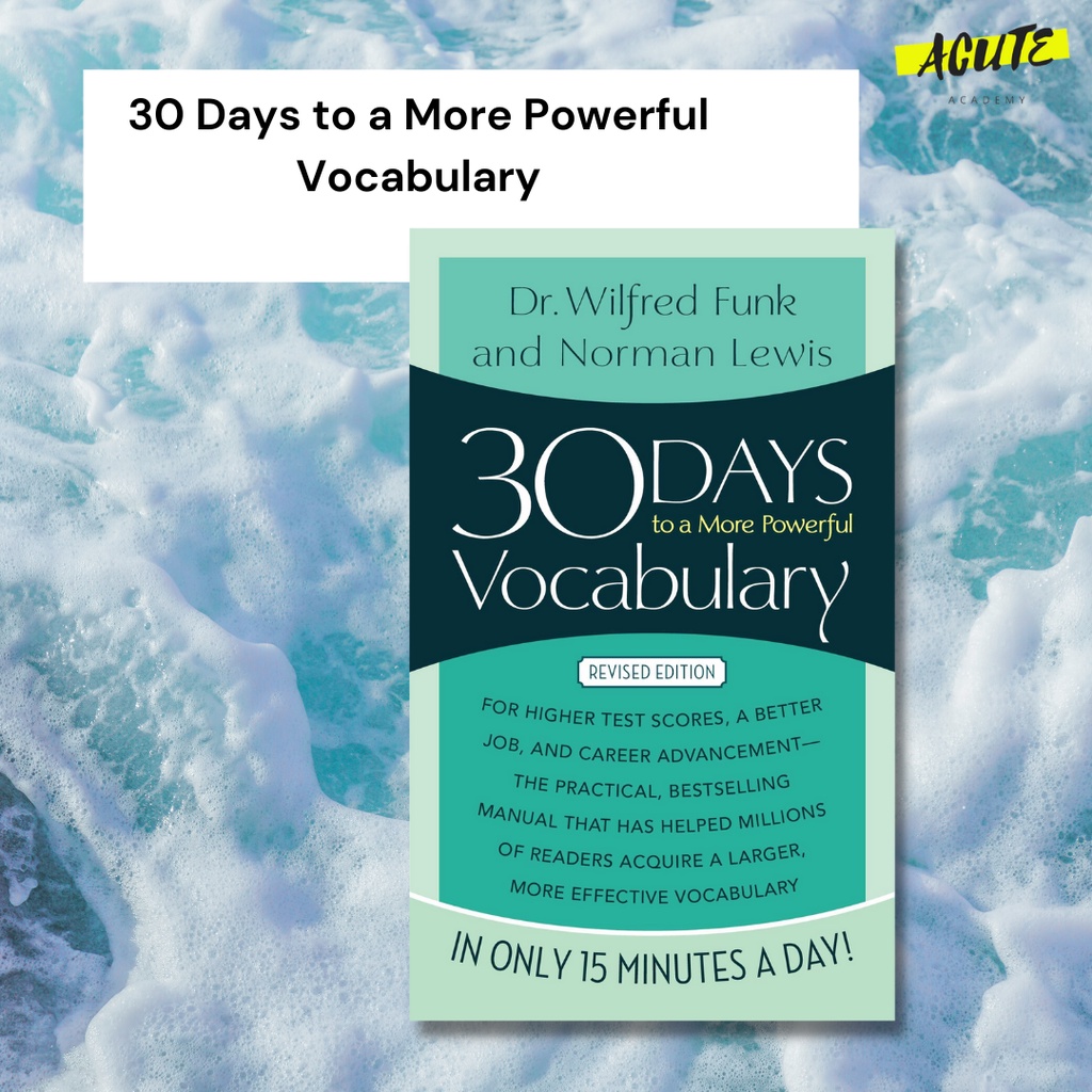 30-days-to-a-more-powerful-vocabulary-พร้อมส่ง