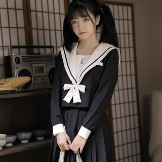 🎀ชุดนักเรียนญี่ปุ่น 🎀ชุดนักเรียนญี่ปุ่น สาวญี่ปุ่นน่ารักนุ่มน้องสาว jk เครื่องแบบสองชิ้น ชุดนักเรียนญี่ปุ่น