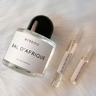 [🎀100%สปอตของแท้ ✅จัดส่งที่รวดเร็ว] Byredo Bal dAfrique EDP 2ml/5ml/10ml