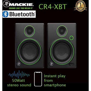 Mackie CR4-XBT Creative Reference Multimedia Monitors 4" ลำโพงมอนิเตอร์มืออาชีพ มีบลูทูธ ***รับประกันศูนย์ไทย 1 ปี***