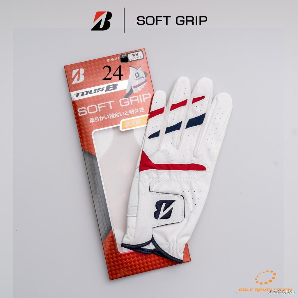 Bridgestone Soft Grip Glove WH (GLG94J) ถุงมือกอล์ฟผู้ชาย ขนาด 22/23/24