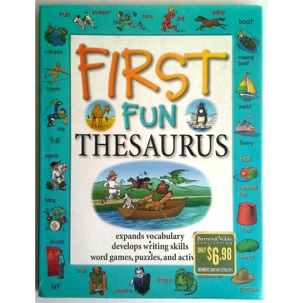 First Fun Thesaurus หนังสือมือสอง ปกแข็ง Shopee Thailand