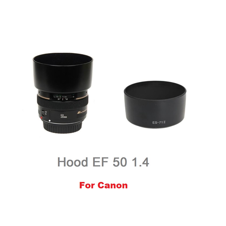ภาพสินค้าHood Lens Canon 18-55 /18-135 /18-200/ 55-250 /50 f1.8 /50 f1.4/ 85 f1.8/10-18/10-22 จากร้าน golfdk01 บน Shopee ภาพที่ 7