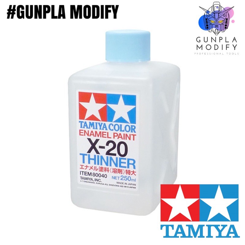 TAMIYA 80030 Color Enamel Paint Thinner 40ML X-20 Oil Paint