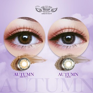 คอนแทคเลนส์ Dream Color1 Autumn ค่าสายตา 0.00 ถึง -6.00