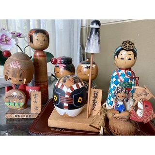ภาพหน้าปกสินค้าตุ๊กตา ตุ๊กตาไม้ญี่ปุ่น ตุ๊กตาไม้หัวโต ตุ๊กตาไม้สไตล์ญี่ปุ่น #สภาพดีมาก ที่เกี่ยวข้อง